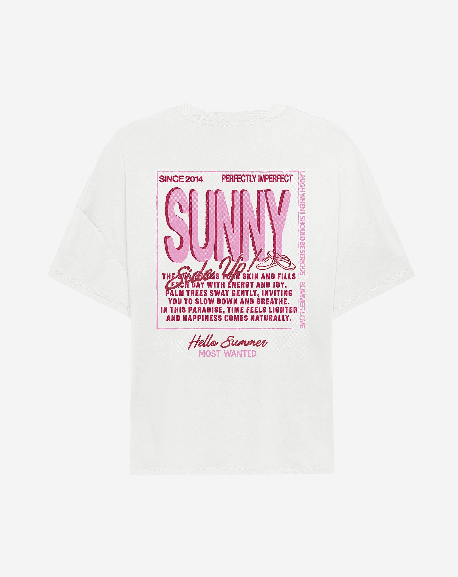 SUNNY OVERSIZED TEE CRÈME