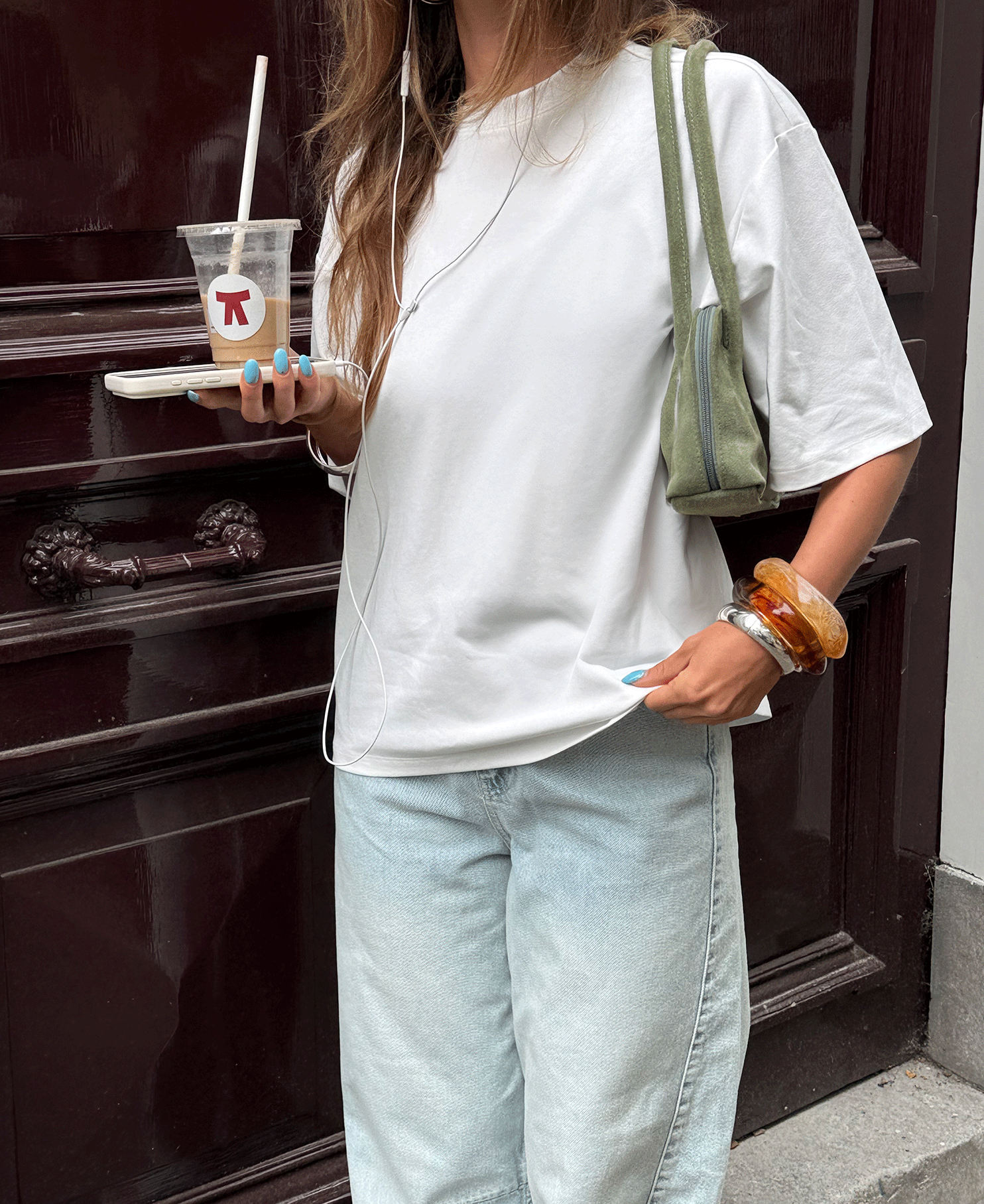 HEAVY OVERSIZED TEE CRÈME