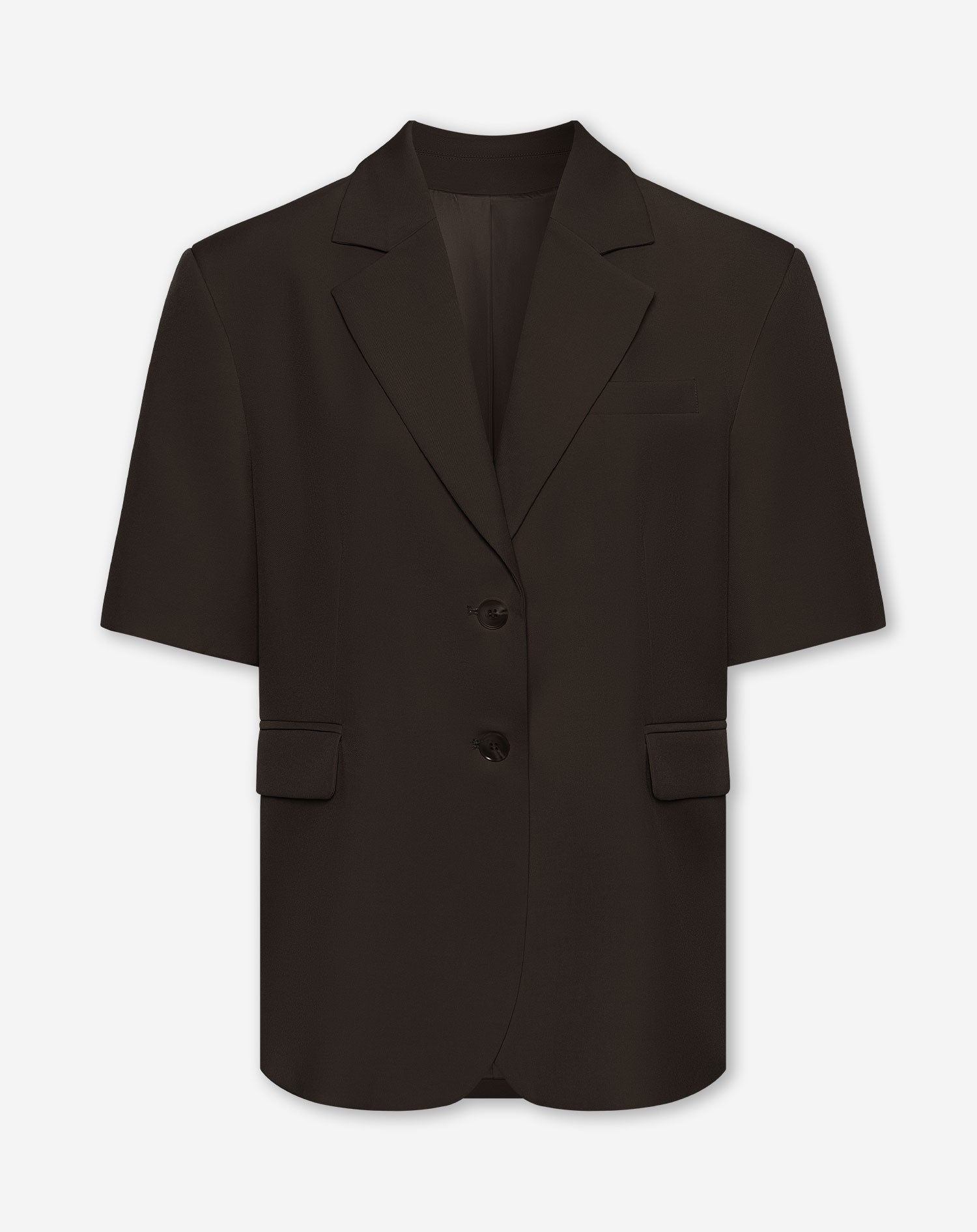 STEVIE SHORT SLEEVE BLAZER BRUIN