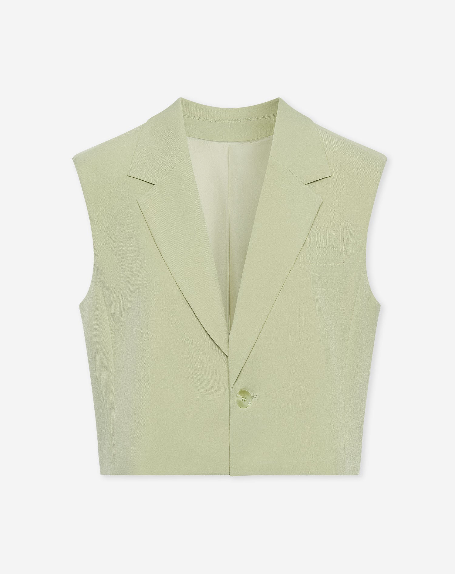 STEVIE CROPPED GILET SALIEGROEN