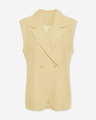 LORNA SLEEVELESS BLAZER BOTERGEEL