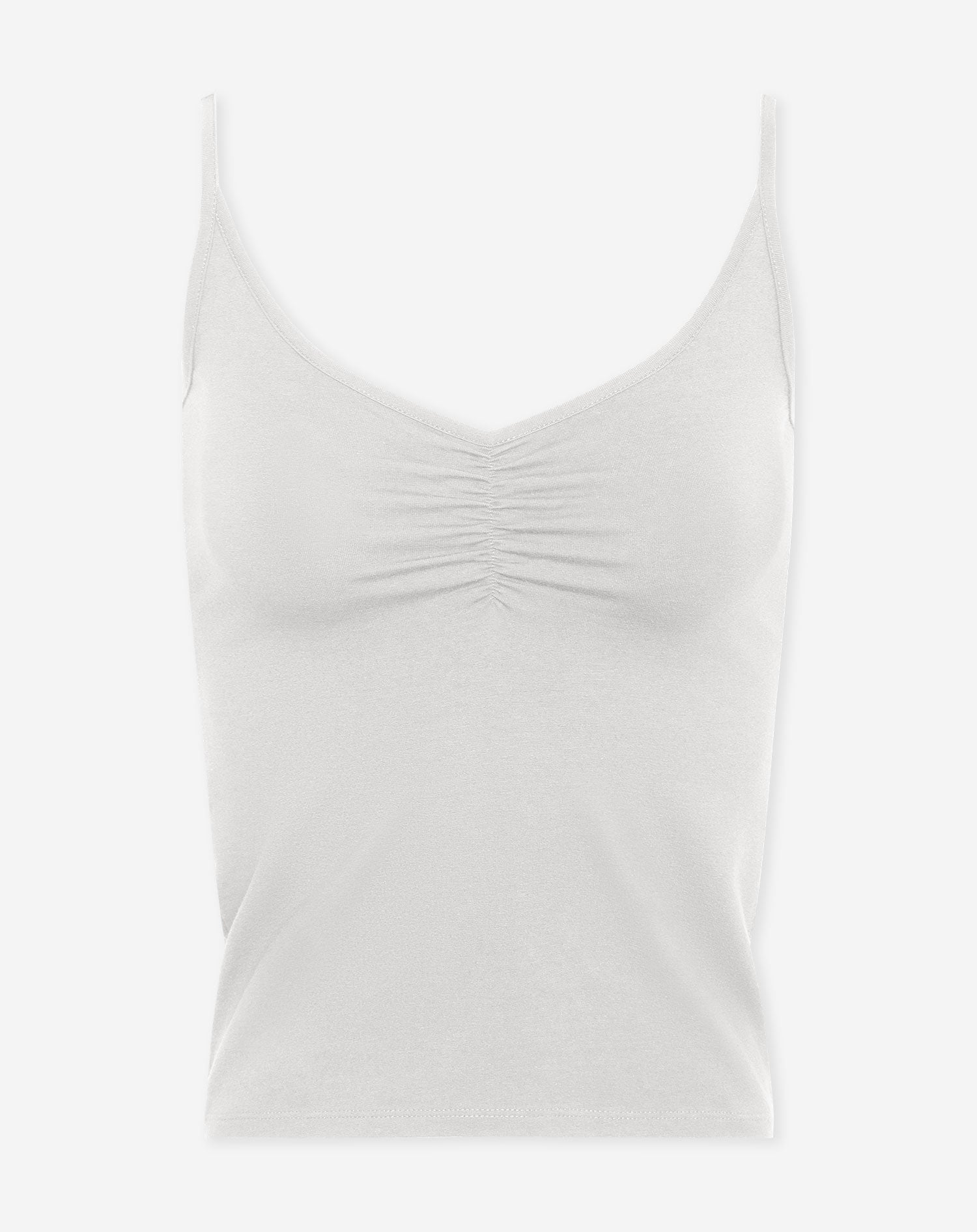 BASIC GATHERING SINGLET CRÈME