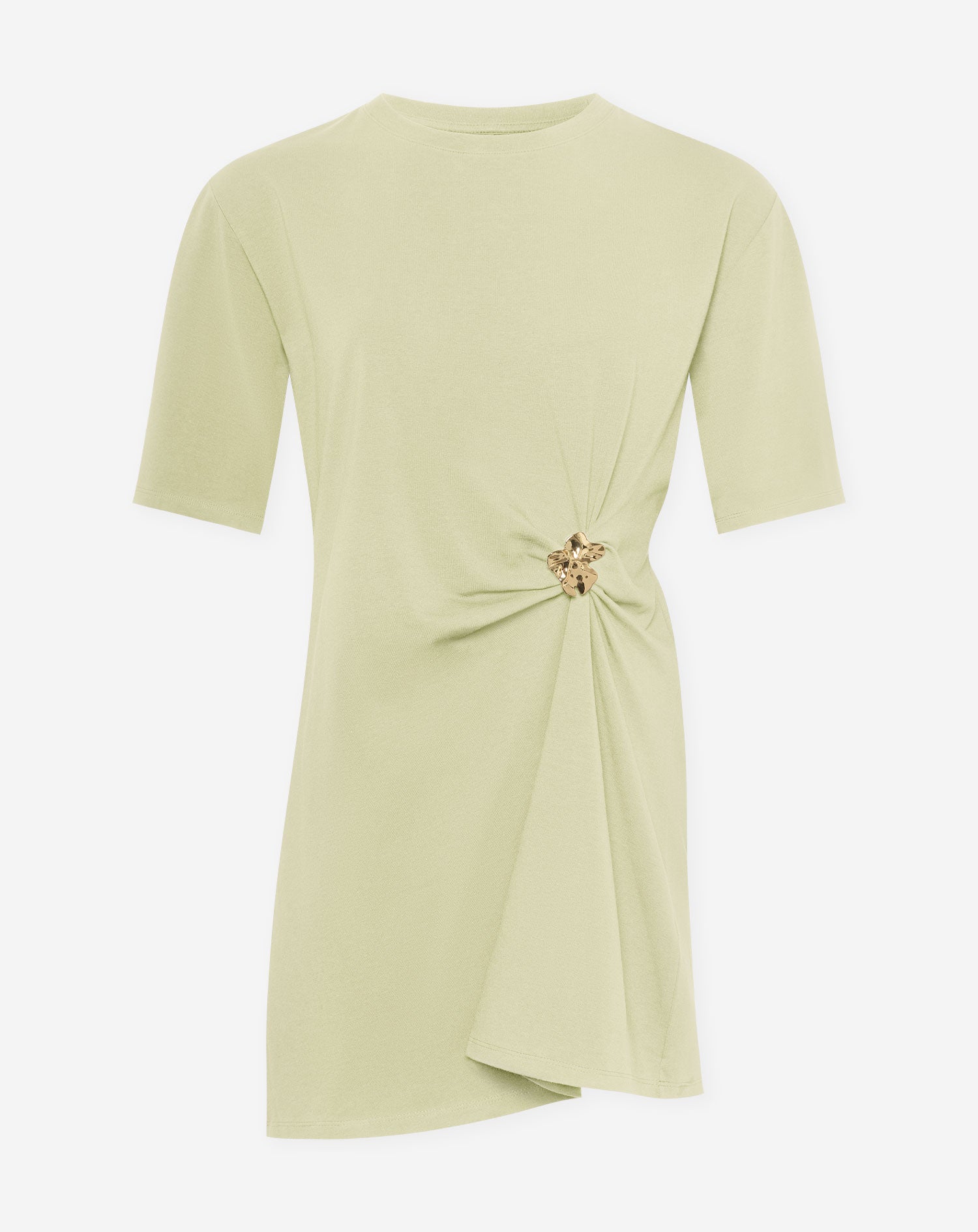 BROCHE TEE DRESS PISTACHE