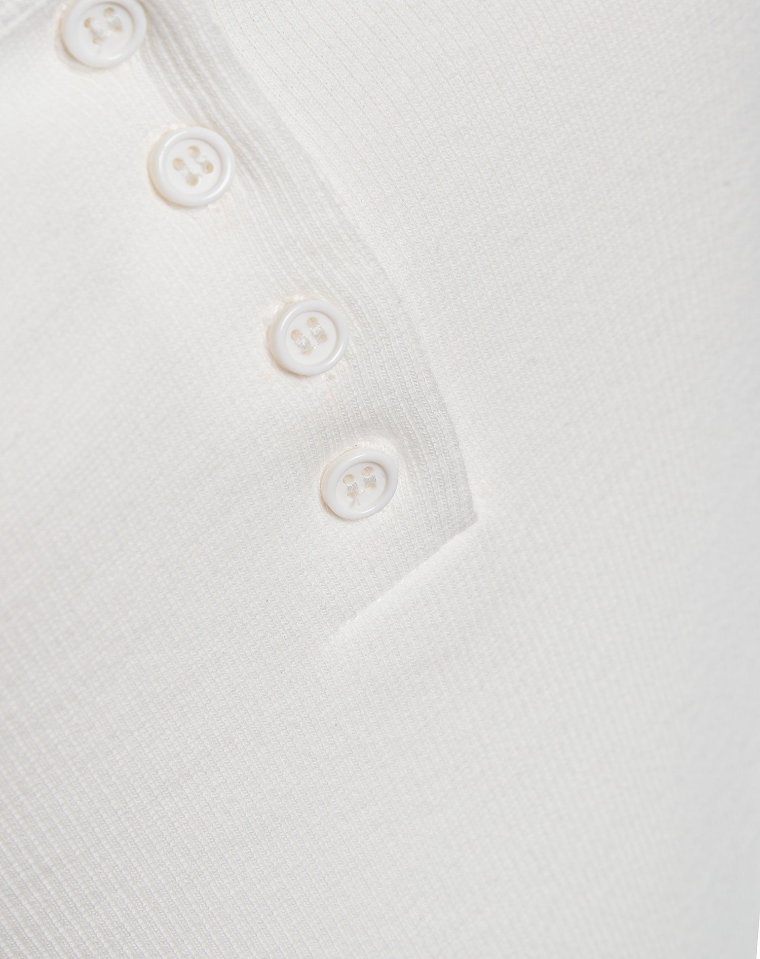 HENLEY RIB TOP CRÈME