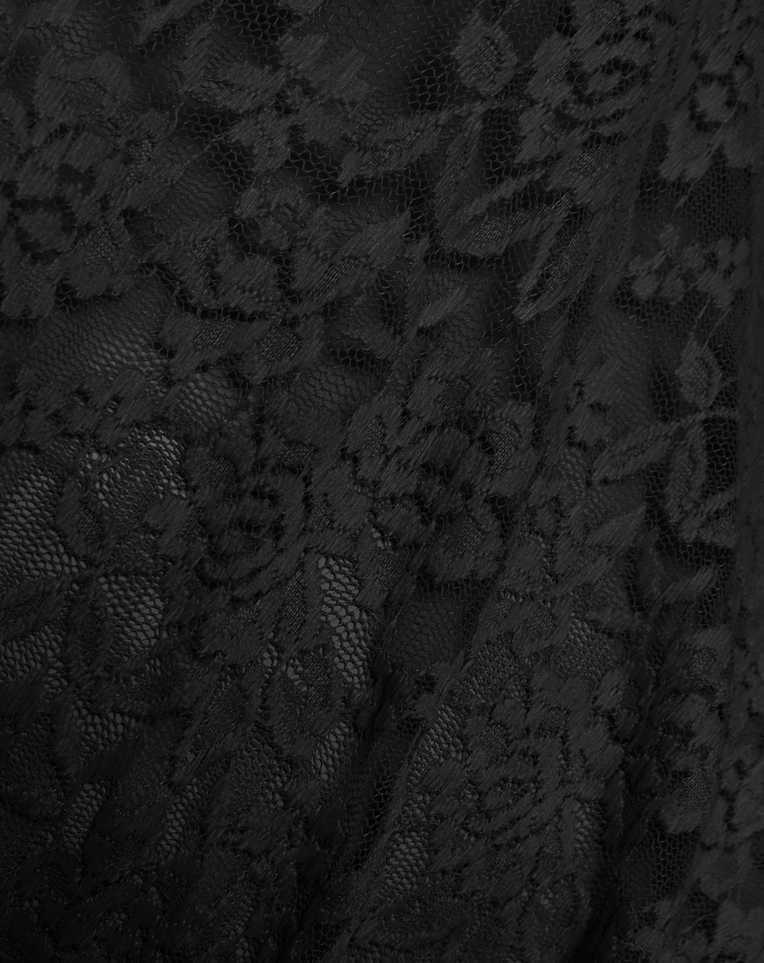ELENA LACE TOP ZWART
