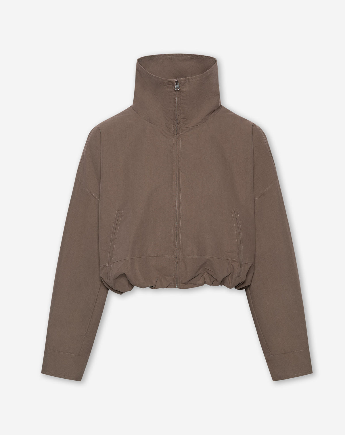 IMARA FUNNEL NECK JACKET BRUIN