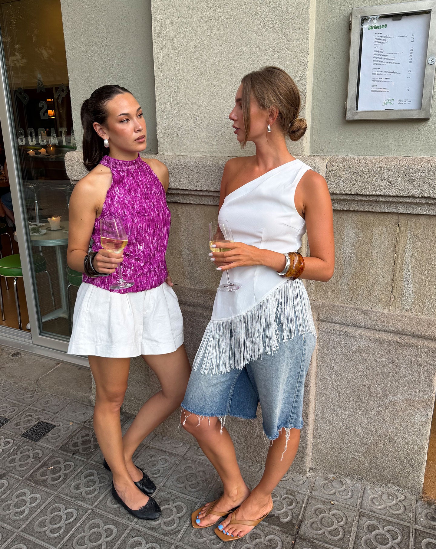NAMI PLEATED TWILL SHORTS WIT