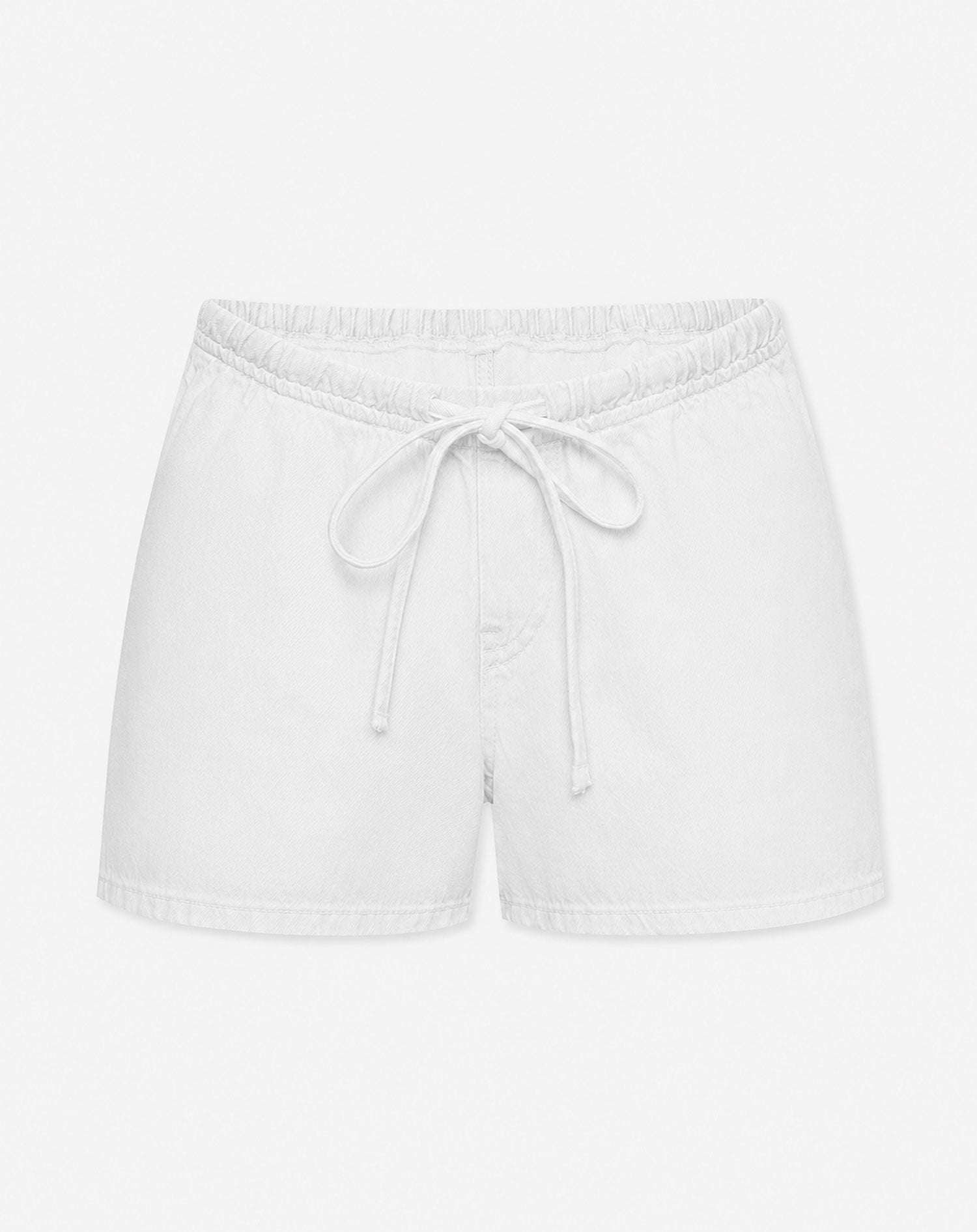 CORD DENIM SHORT MATERNITY WIT