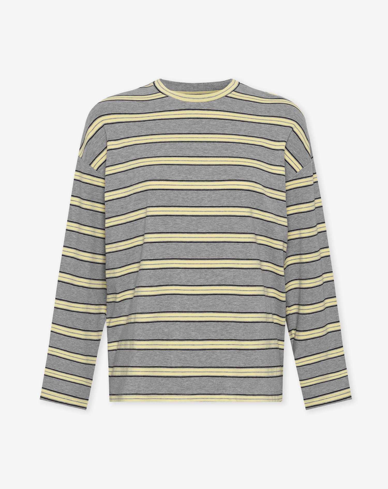 ELAINE STRIPED LONG SLEEVE OVERSIZED TEE BOTERGEEL