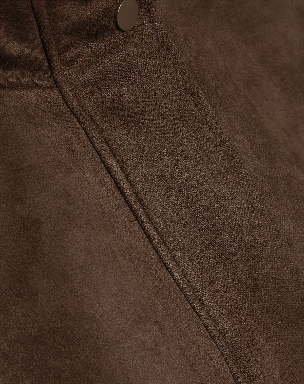 RIVIA SUEDINE BUBBLE HEM JACKET BRUIN