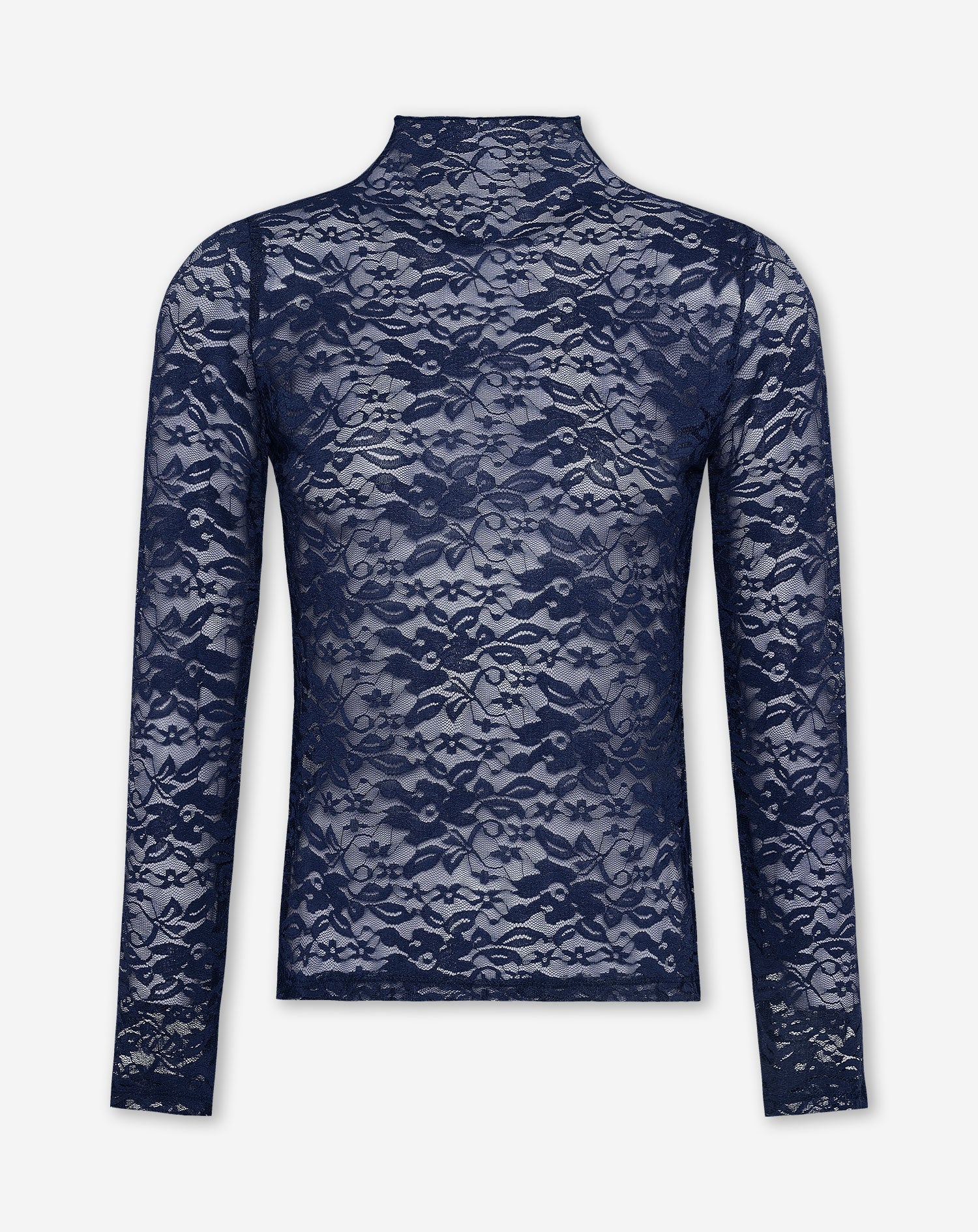 MADDIE LACE TOP MARINEBLAUW