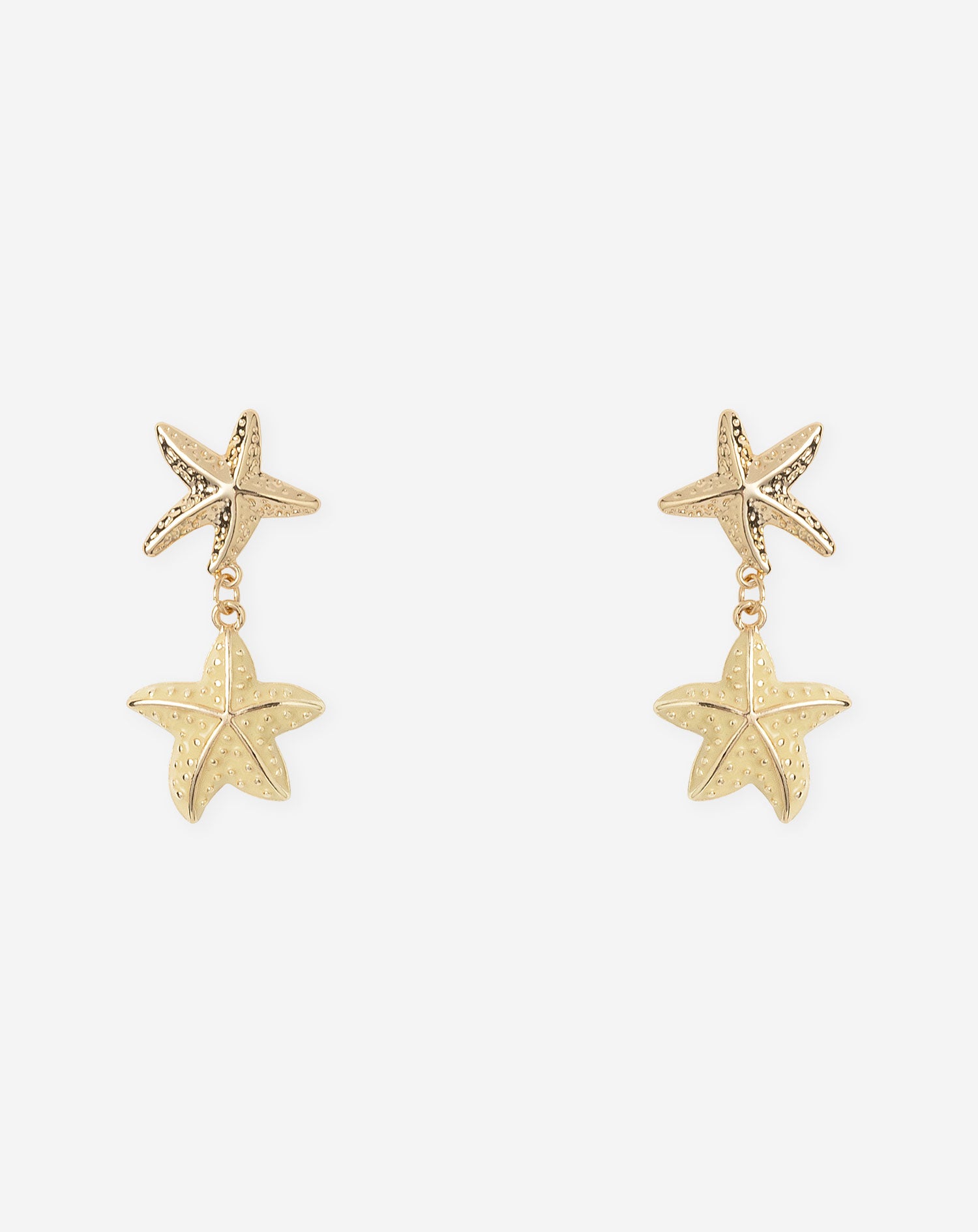 DOUBLE SEASTAR EARRINGS BOTERGEEL