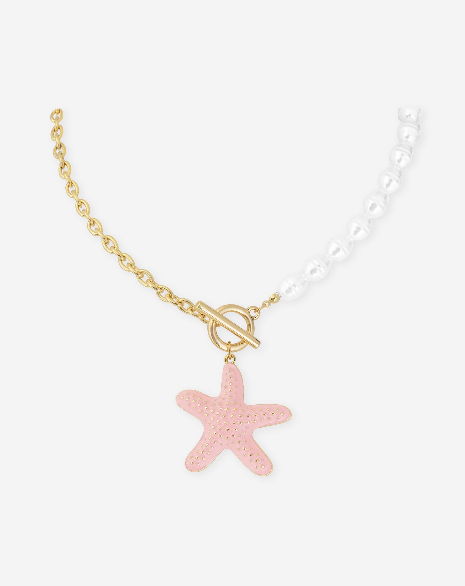 SEASTAR PEARL CHAIN NECKLACE