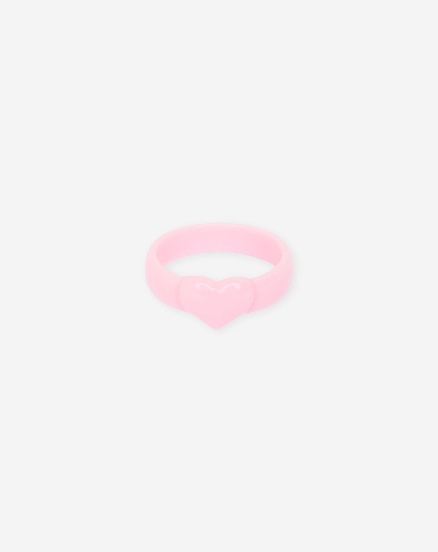 SMALL HEART RING PINK