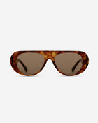 OVERSIZED AVIATOR SUNGLASSES LICHTBRUIN