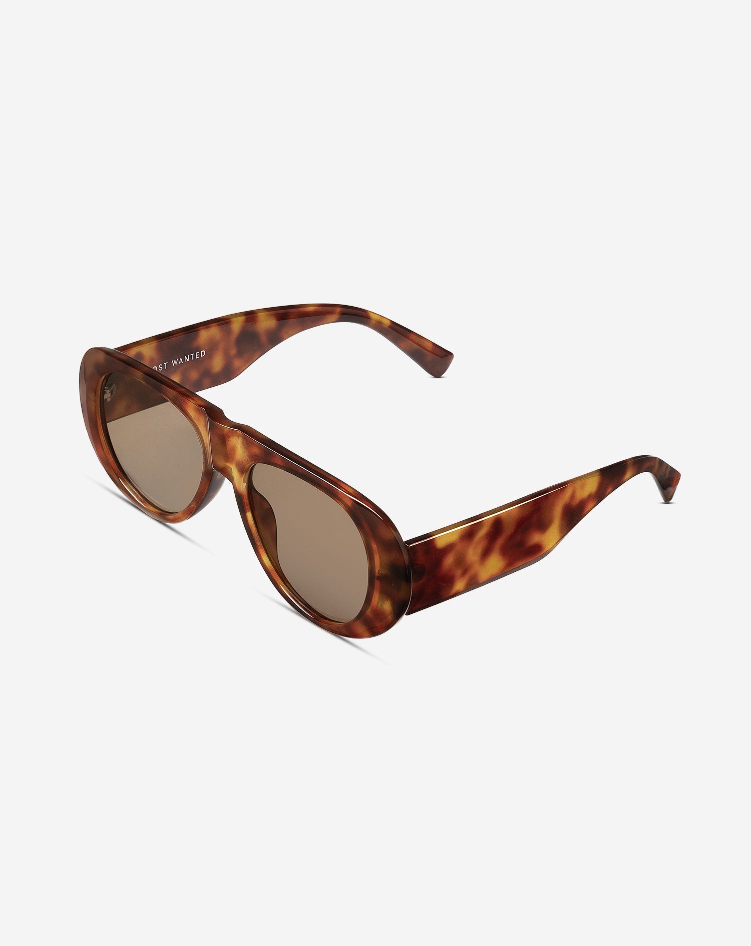 OVERSIZED AVIATOR SUNGLASSES LICHTBRUIN