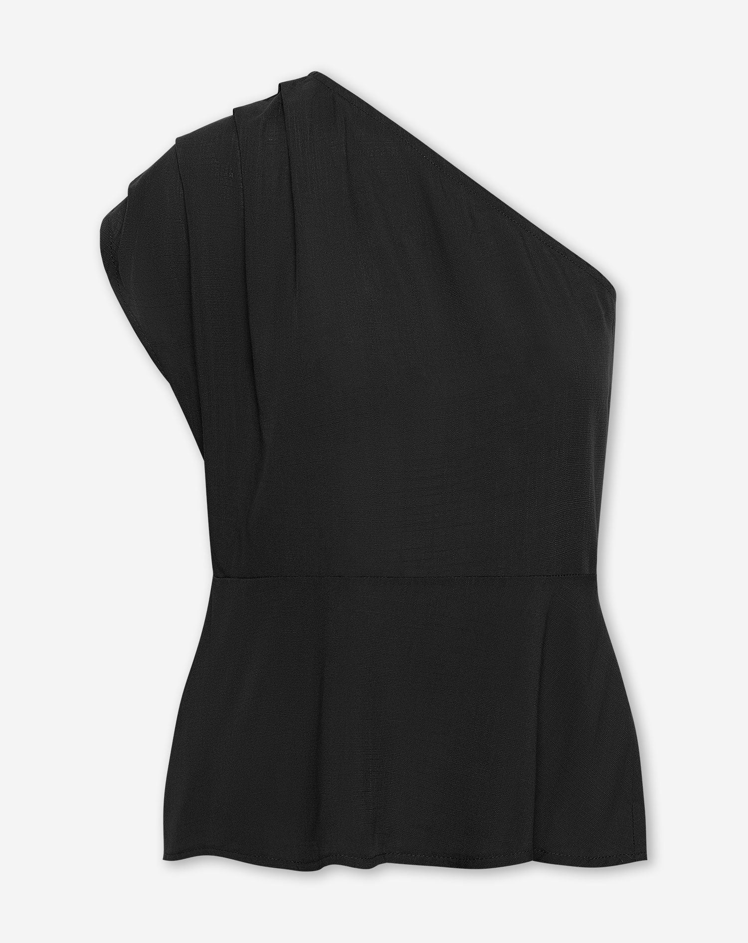 LUNA VISCOSE TOP ZWART