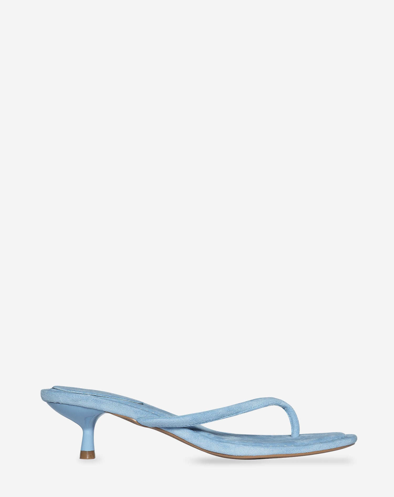 FLIP FLOP KITTEN HEELS BLUE