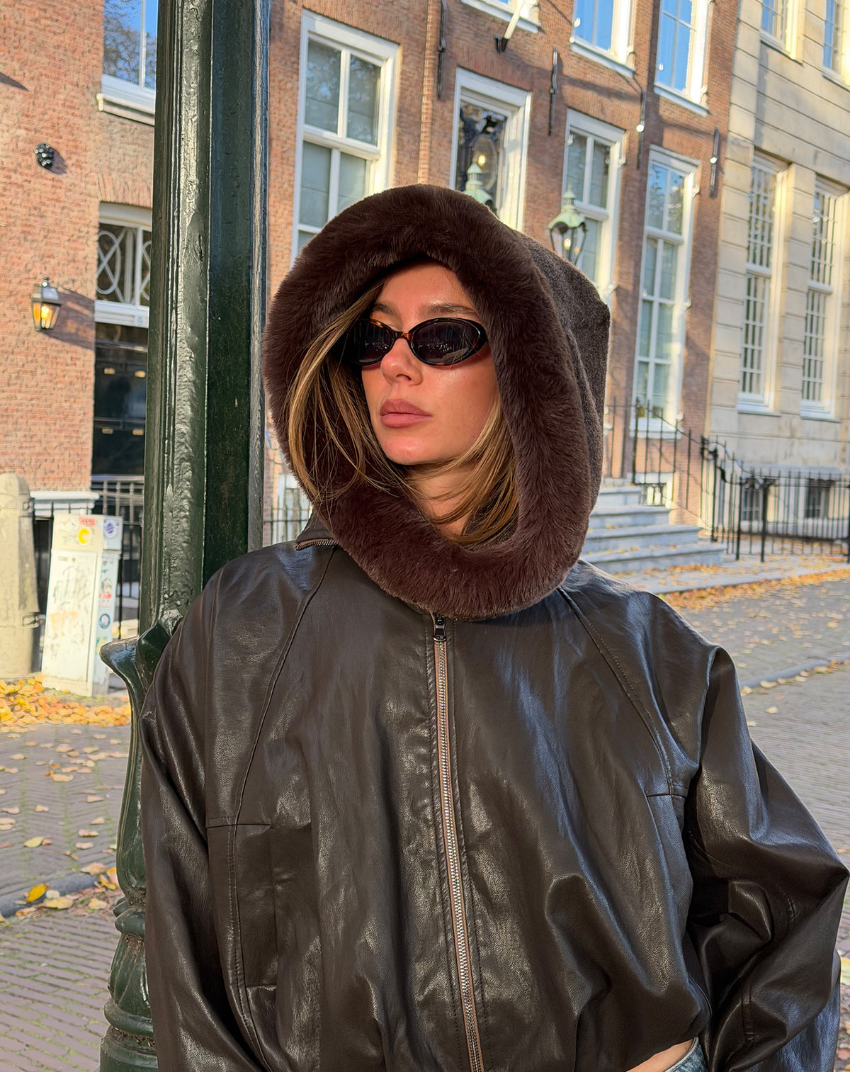 BALACLAVA FAUX FUR BRUIN
