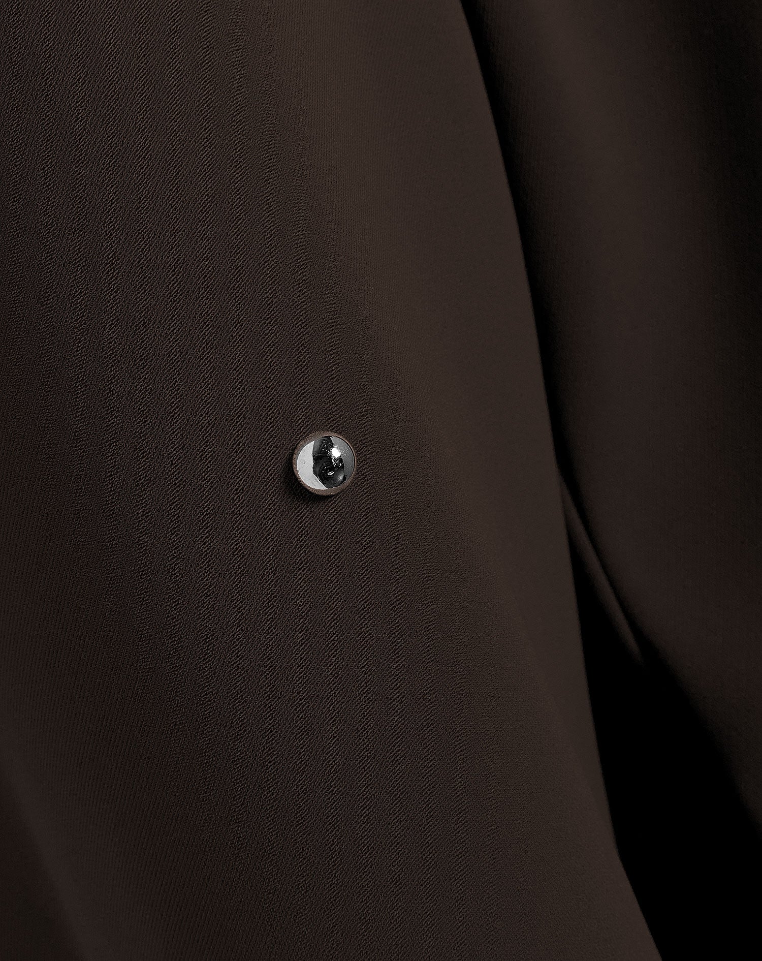 MAINE BUBBLE STUD BLAZER DONKERBRUIN