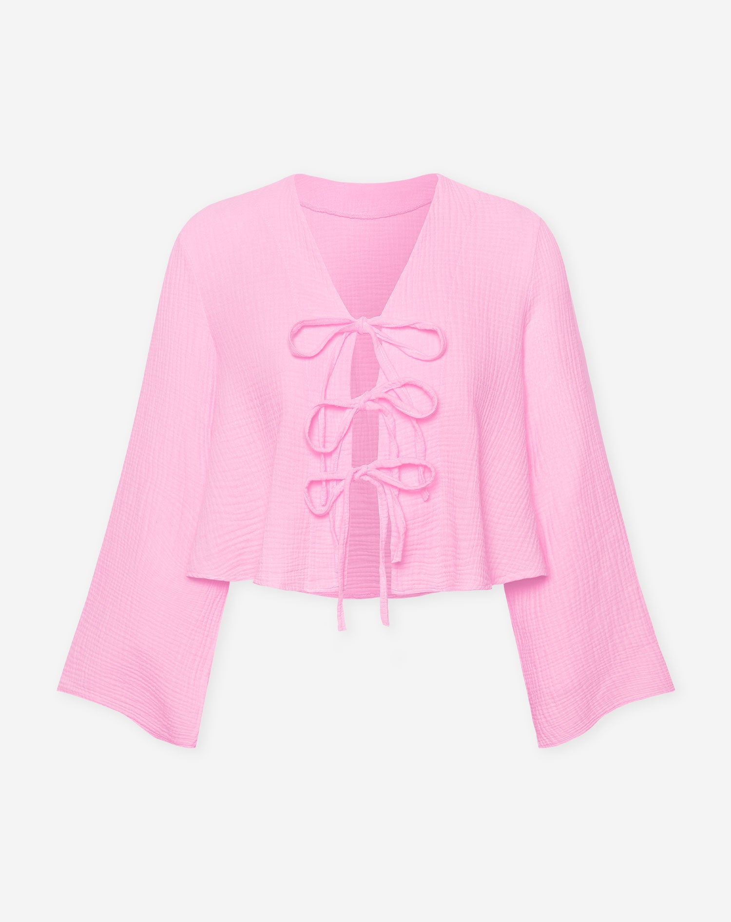 TARA MOUSSELINE TOP HARD ROZE