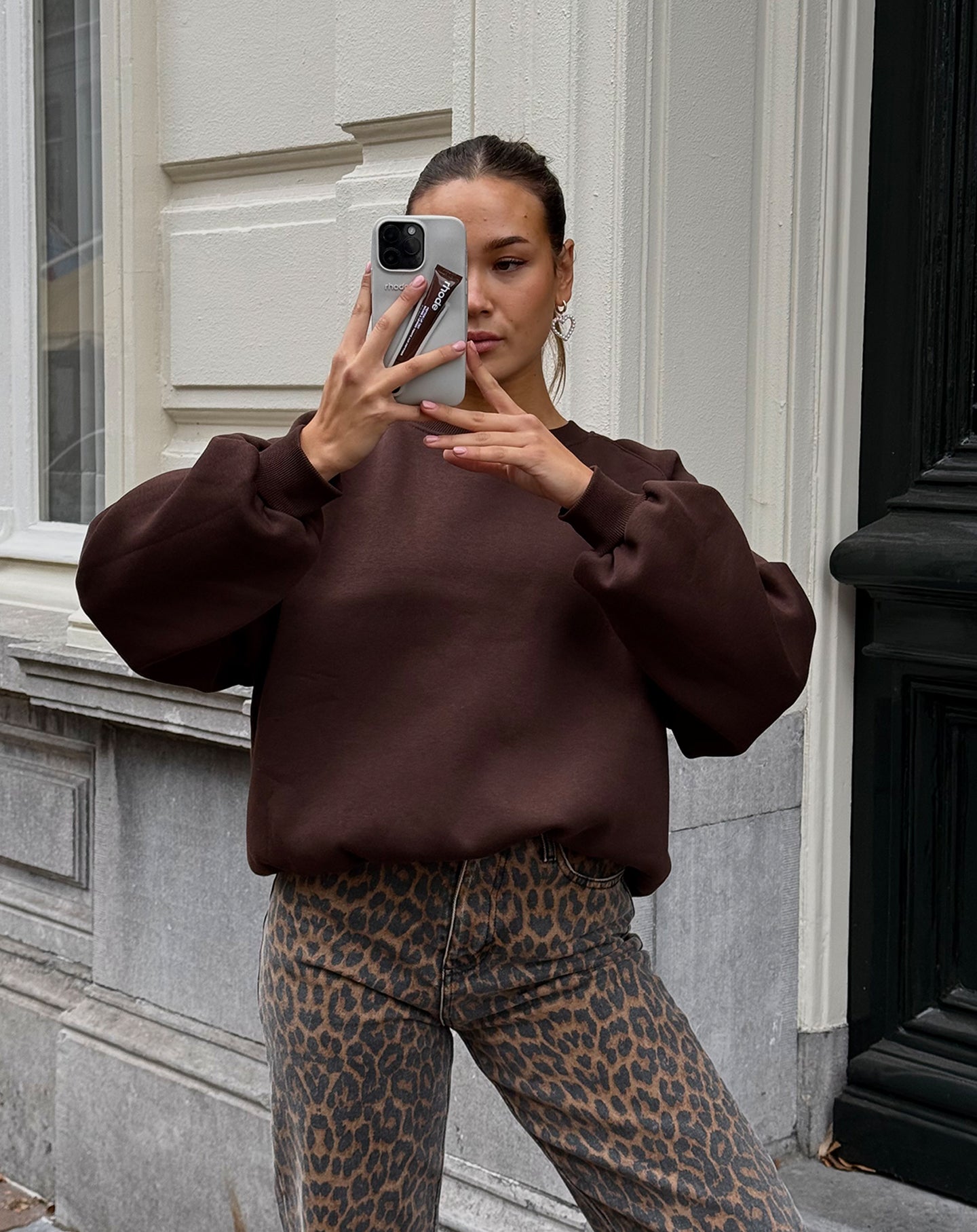 EVA OVERSIZED SWEATER BRUIN
