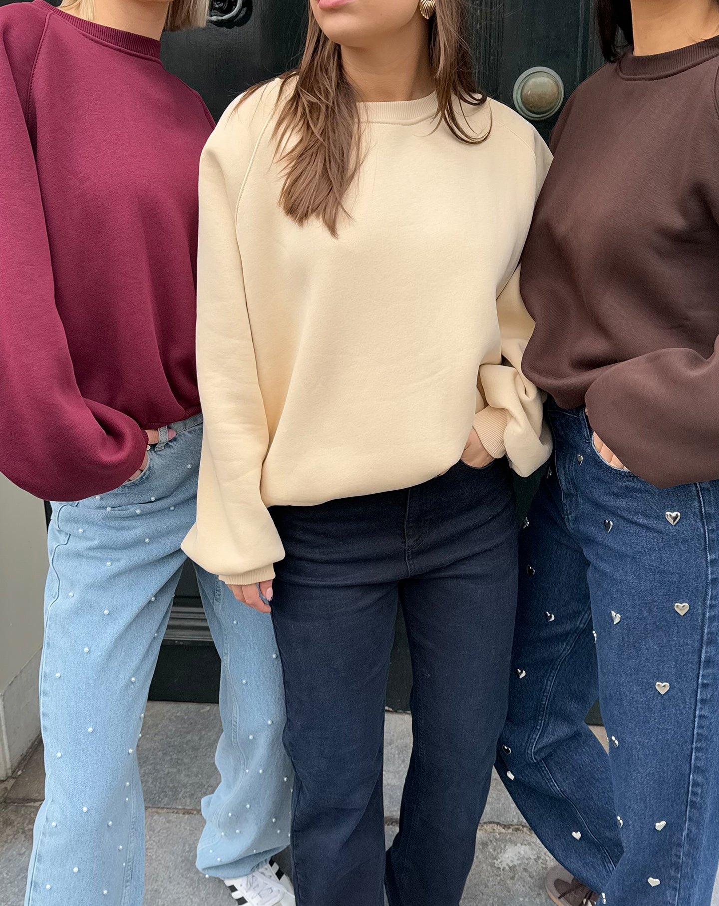 EVA OVERSIZED SWEATER CRÈME