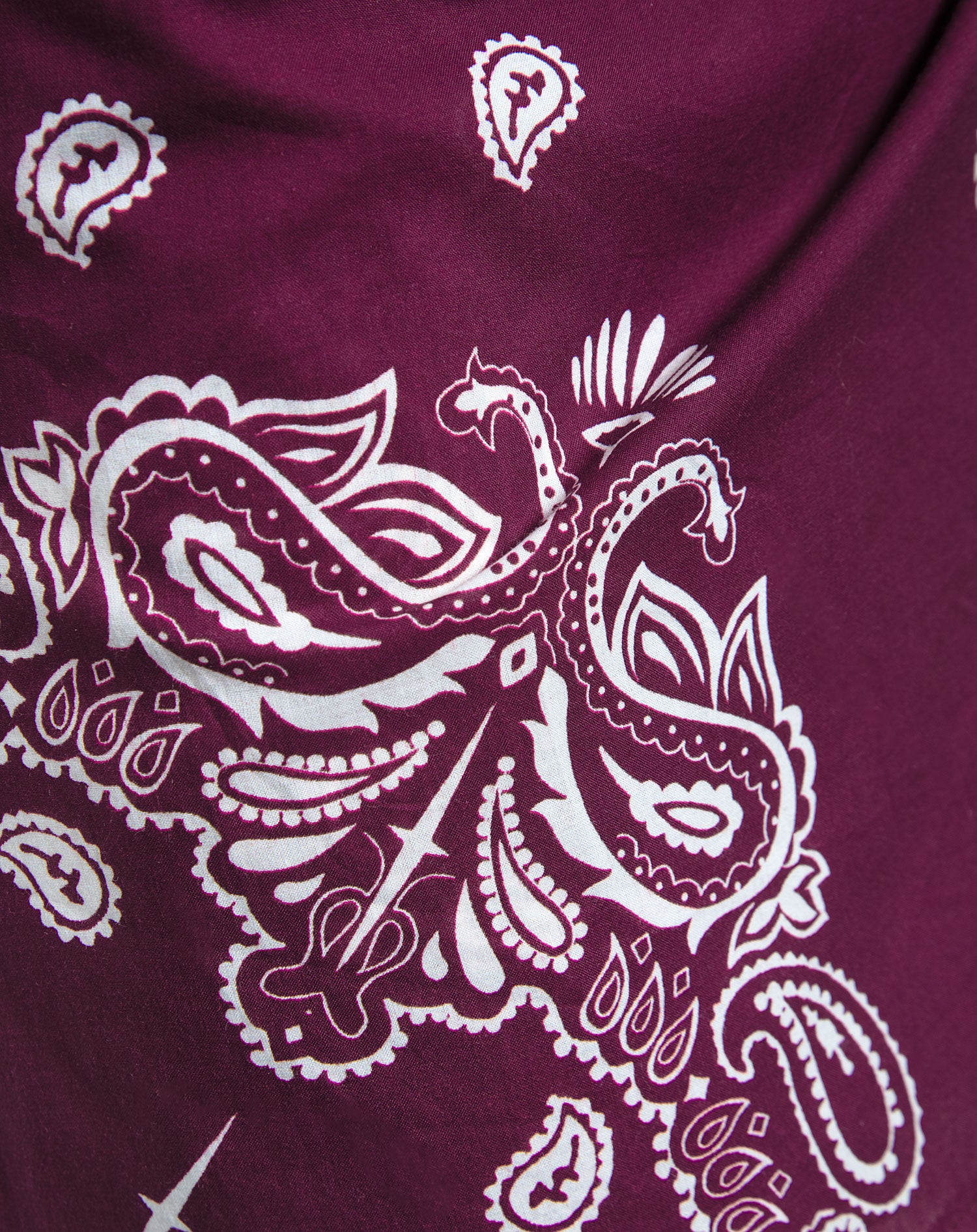 BANDANA WRAP SKIRT CHERRY
