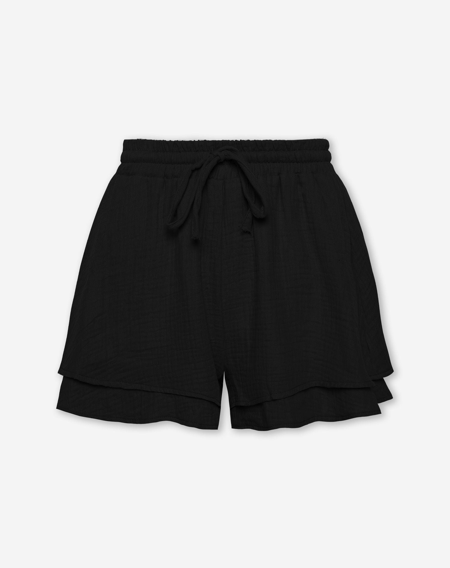 TARA MOUSSELINE SHORTS BLACK