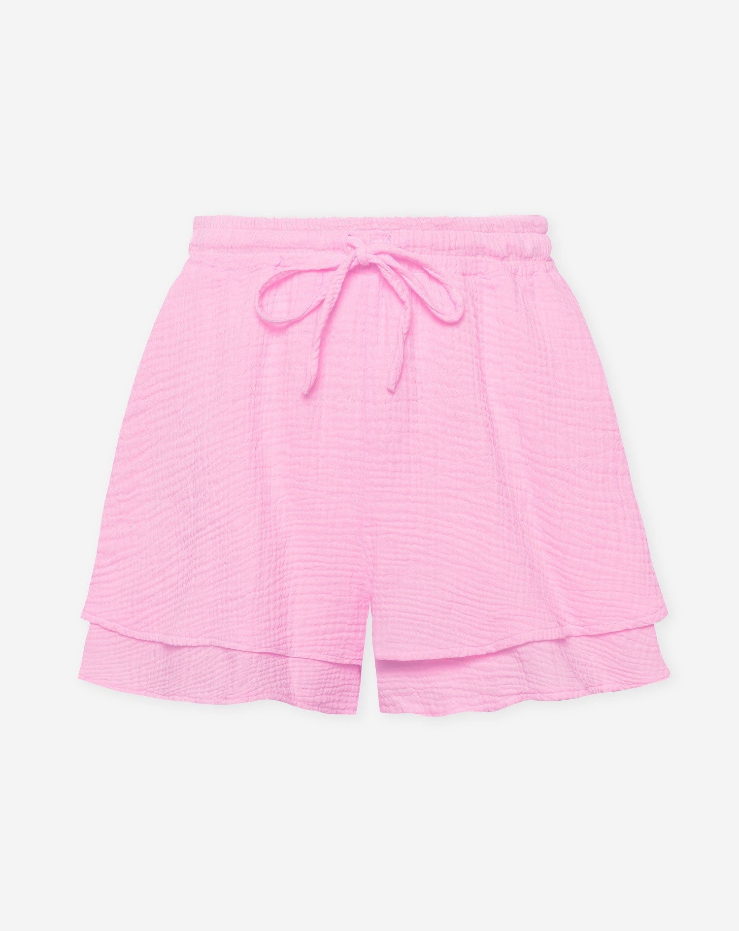 TARA MOUSSELINE SHORTS HARD PINK