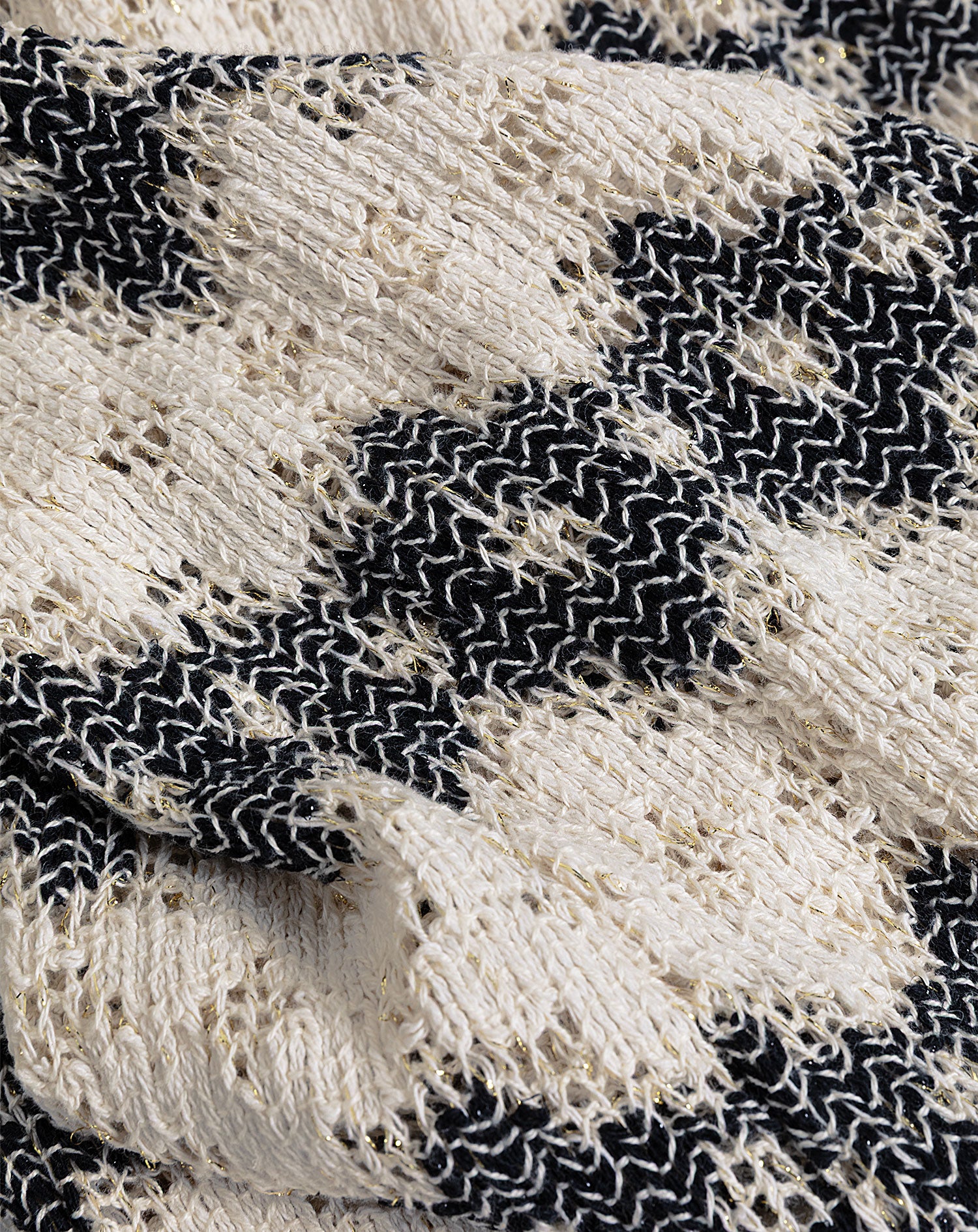 EMBER FLOWER CROCHET PANTS ZWART