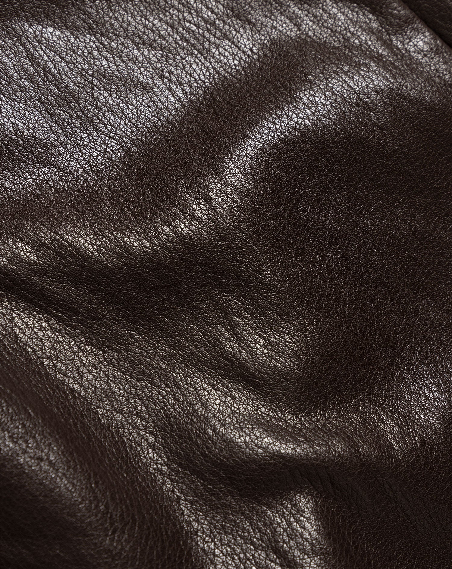 LYNN FAUX LEATHER JORT BRUIN