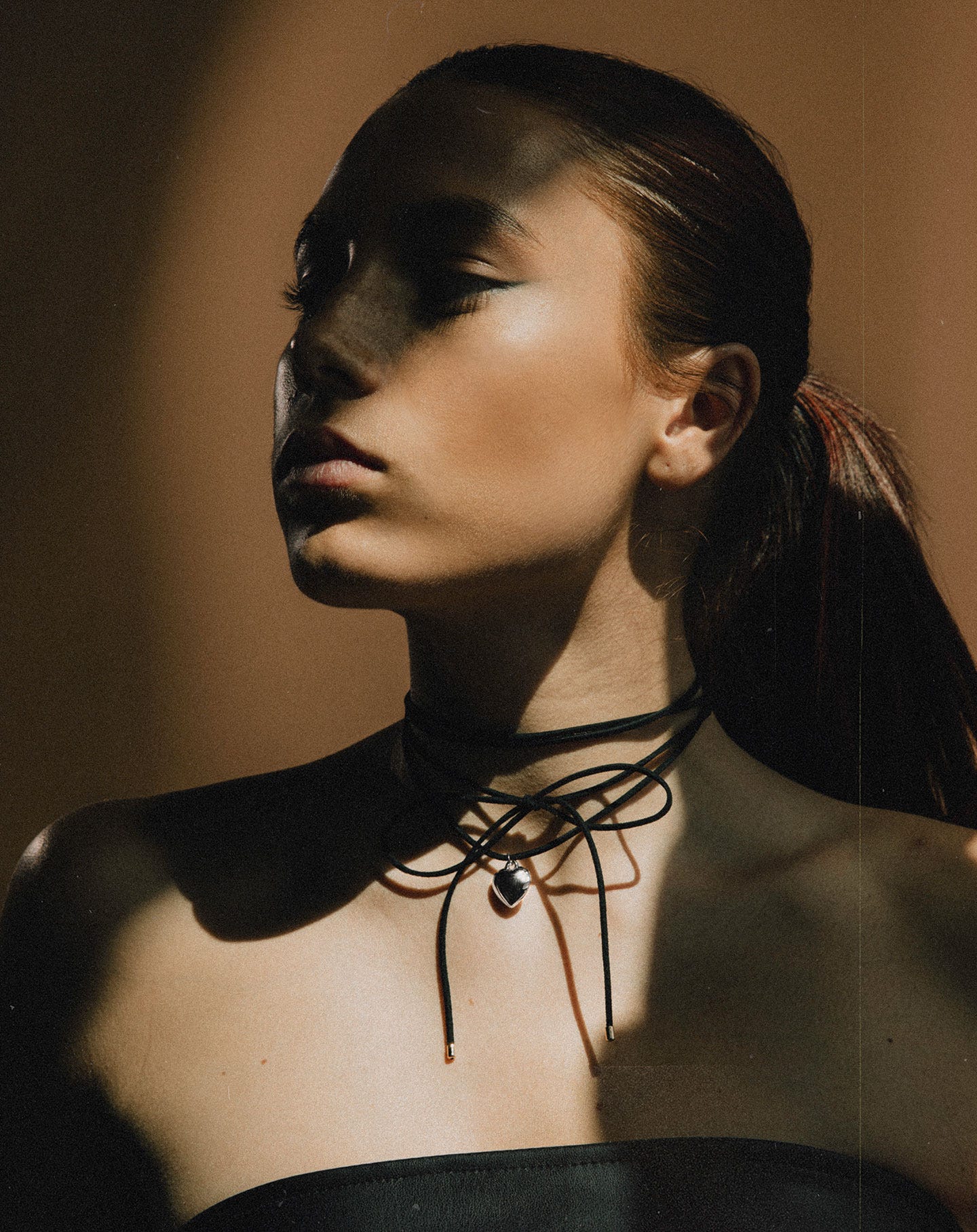 SMALL HEART CHOKER CORD