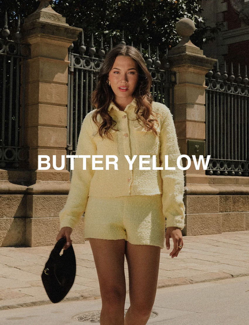 Butter Yellow clothing & accessoiries | Most Wanted