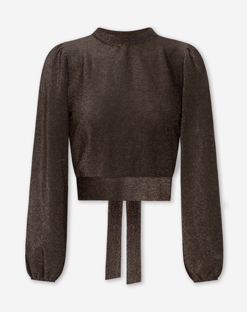 GLITTER BOW TOP BRUIN