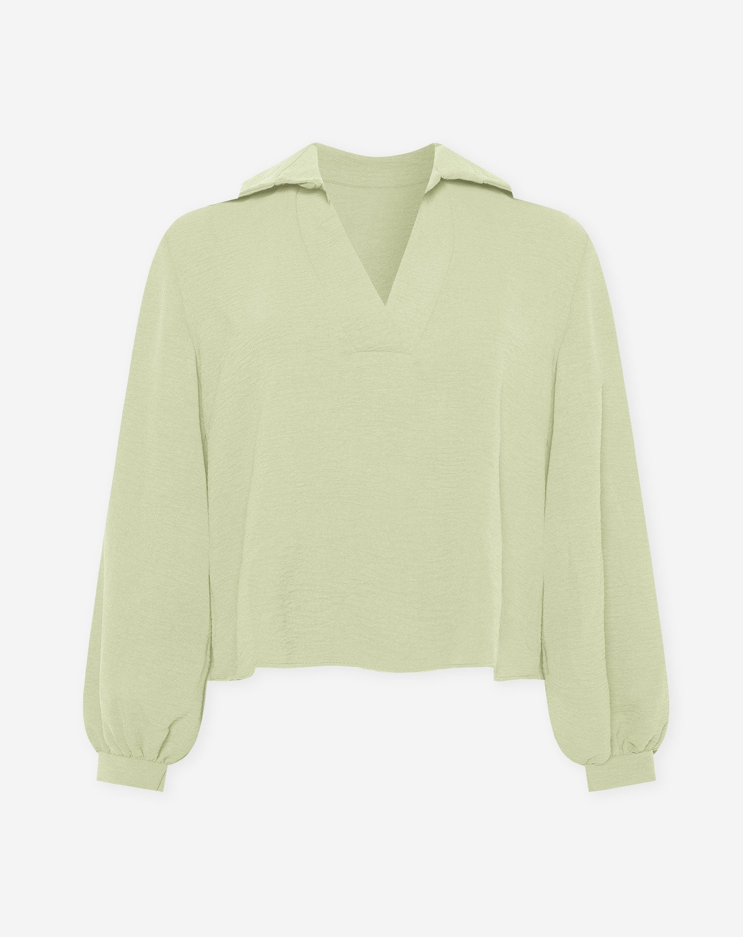 JULIE TOP LICHT LEGERGROEN