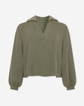 JULIE TOP LIGHT OLIVE