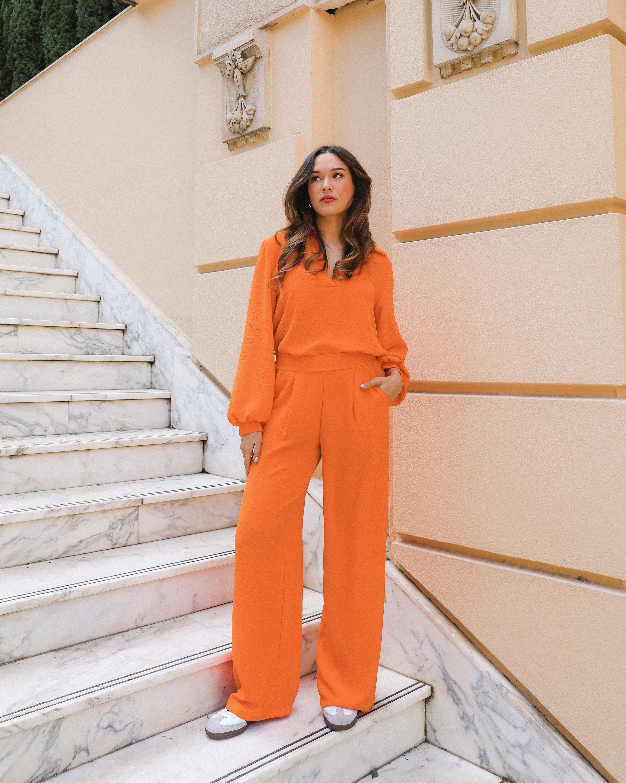 JULIE PANTALON PETITE ORANJE