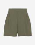 JULIE SHORTS LICHT OLIJFGROEN