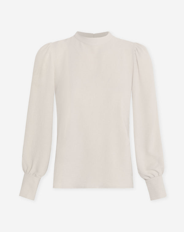 JULIE LONG SLEEVE TOP BEIGE