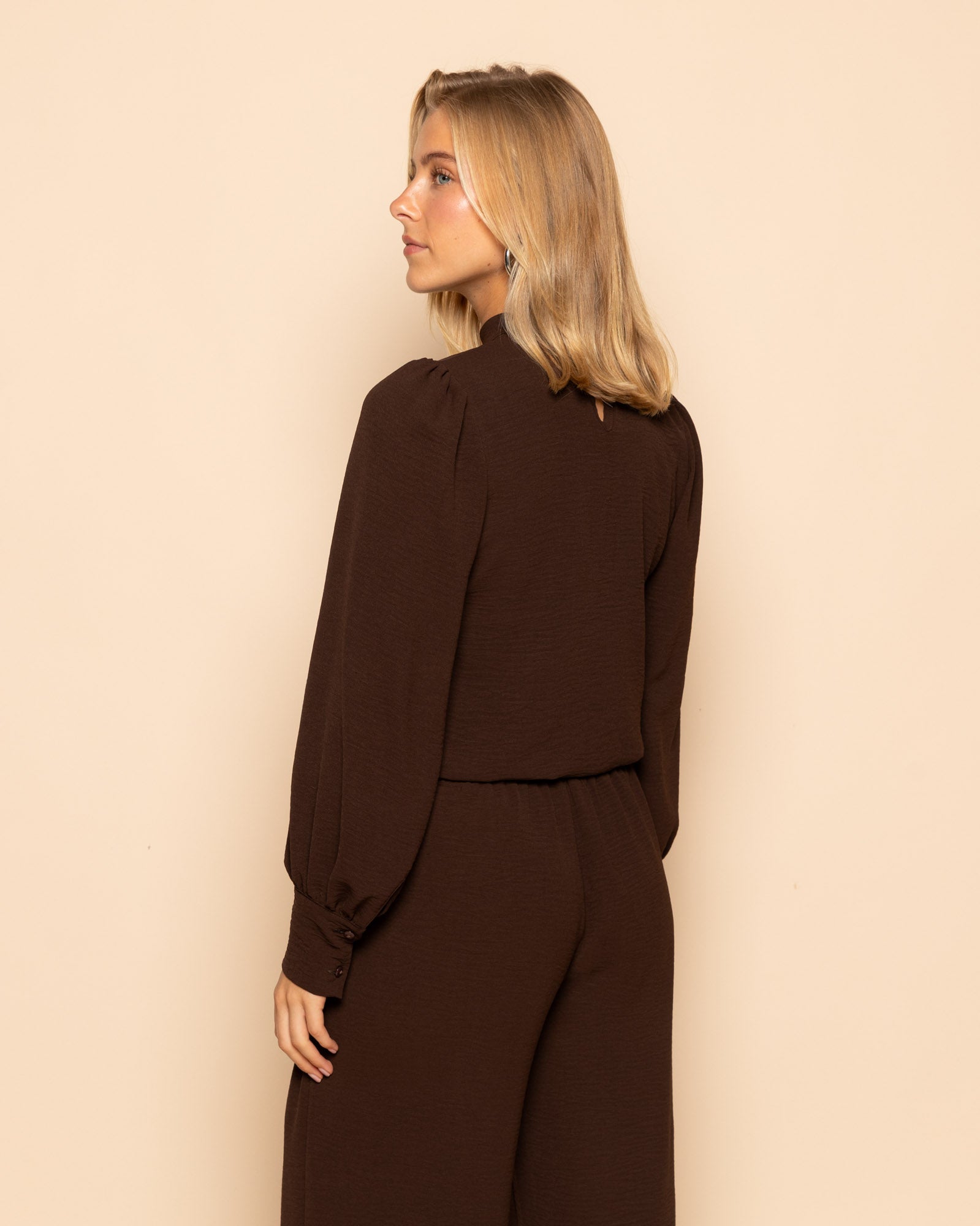 JULIE LONG SLEEVE TOP BRUIN