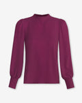 JULIE LONG SLEEVE TOP CHERRY