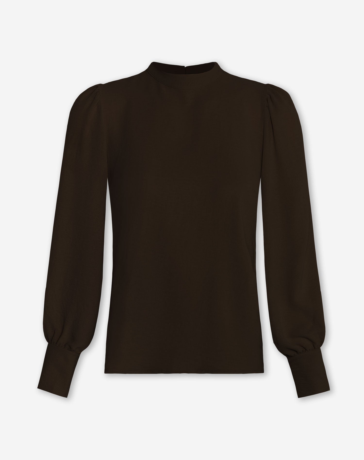 JULIE LONG SLEEVE TOP CHOCOLADEBRUIN