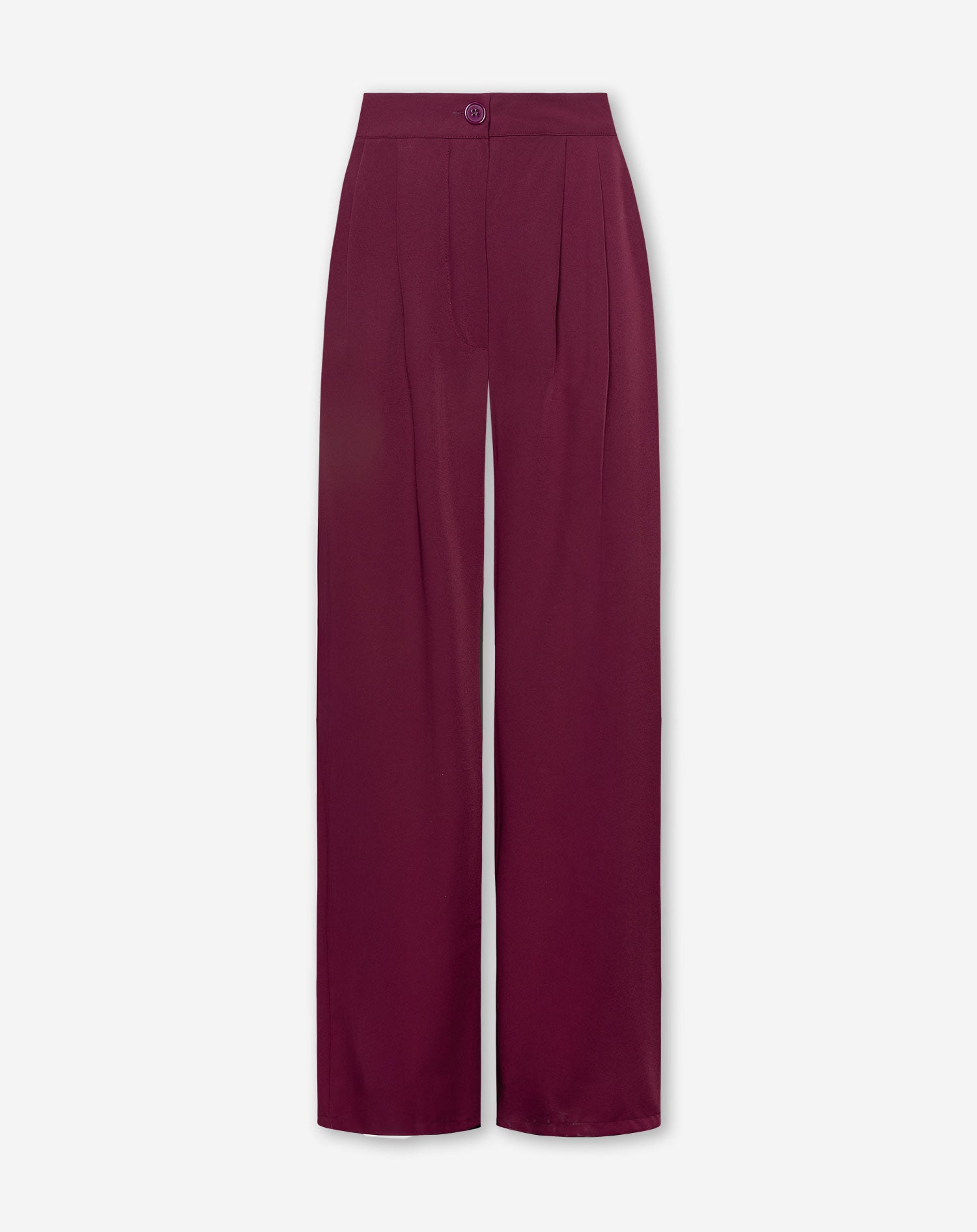 BLISS PLEATED PANTALON BURGUNDY