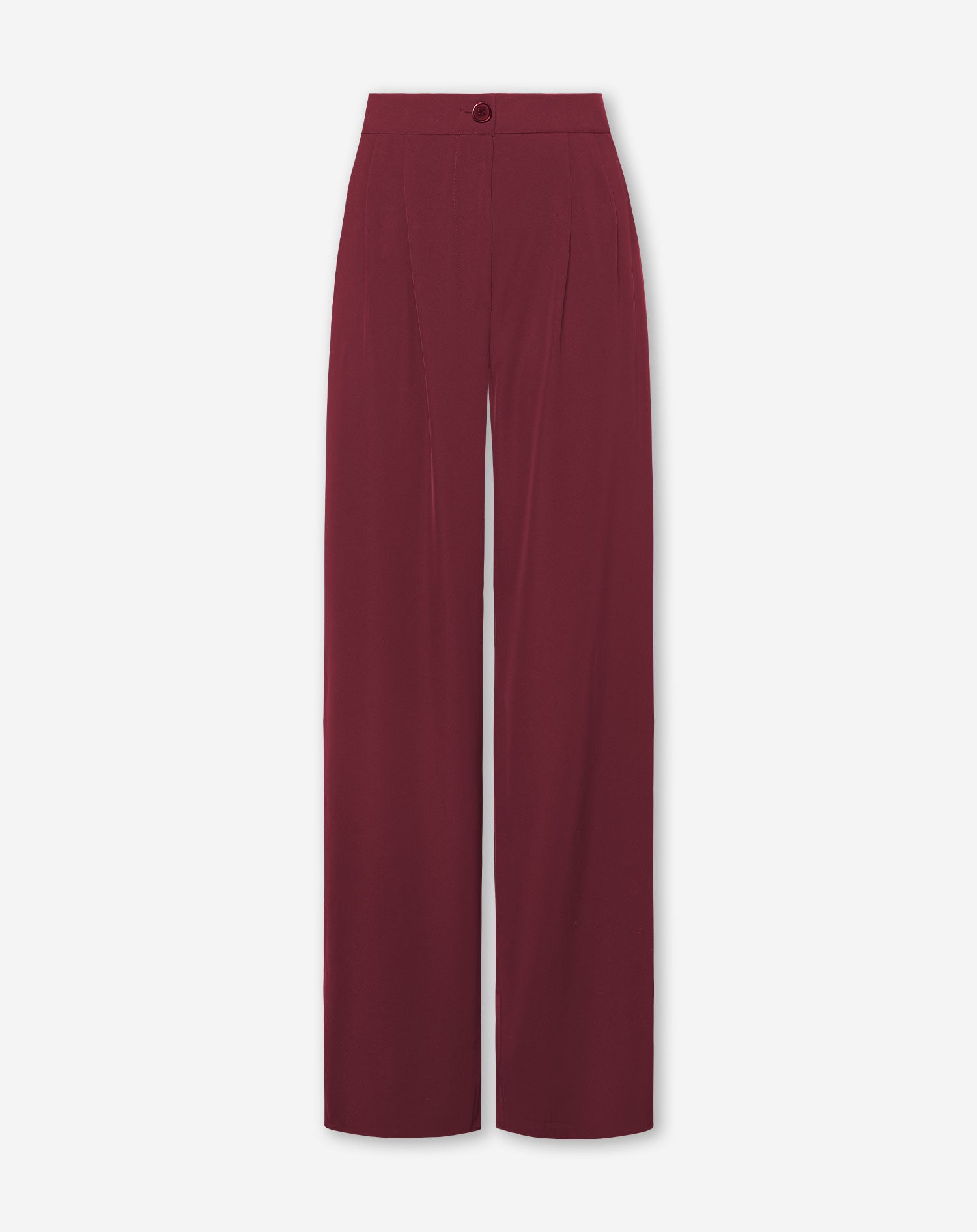 BLISS PLEATED PANTALON BURGUNDY