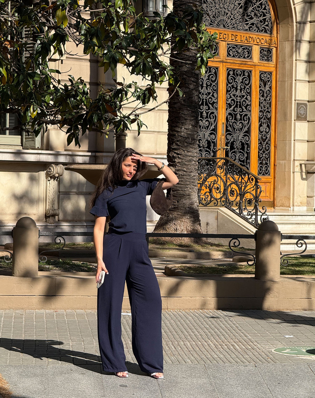 Pantalon Fluide JULIE - Taille M/L - Viscose Multicolore - Très Bon état