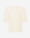 JULIE PUFF SLEEVE TOP LICHT BEIGE