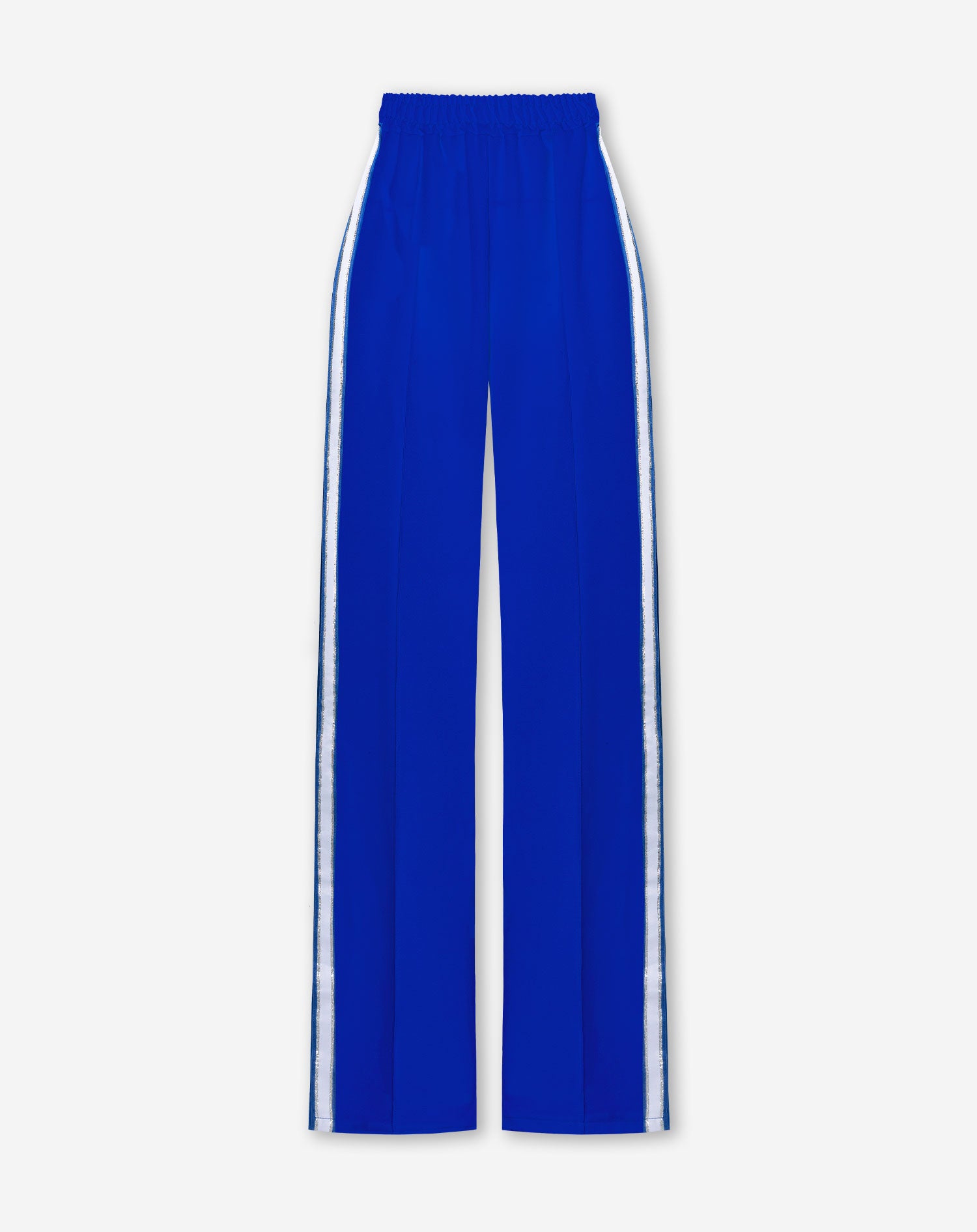 PINTUCK TAPE STRAIGHT LEG PANTALON TALL ROYAL BLUE