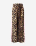 LEOPARD TAPE STRAIGHT LEG PANTALON LIGHT PINK
