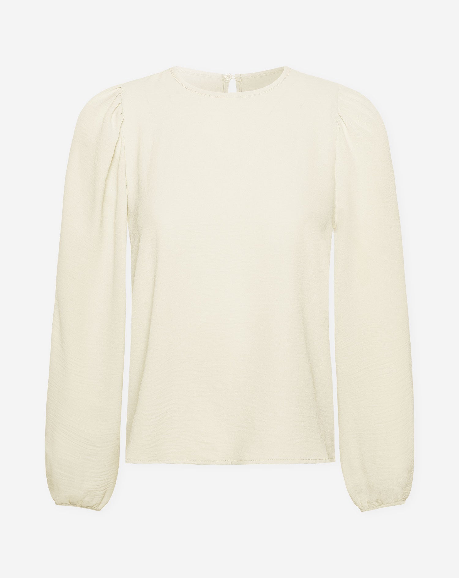 JULIE PUFF LONG SLEEVE TOP BEIGE